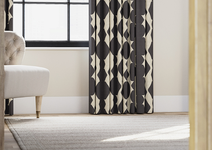 Construct, Warm Black - Made to Measure Curtains - Image 5